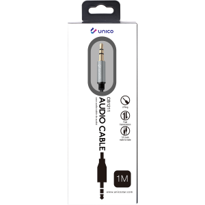 CAVO AUX JACK 3.5 A JACK COLORE ENERO CAVO AUX JACK 3.5 A JACK COLORE ENERO