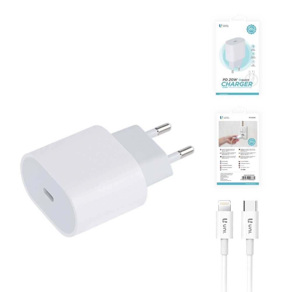 CARICATORE USBC PD 20W + cavo PD