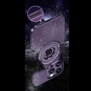 COVER ANTIURTO MAGSAFE CON ANELLO PER IPHONE 12 PM BIANCO