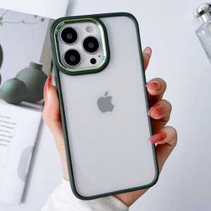 COVER BORDATA PER IPHONE 12 PRO MAX VERDE