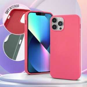 Cover in Silicone per Apple iPhone 15 Pro Rosa