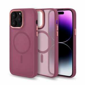 Cover MAGMAT MAGSAFE PER iPhone 15 PRO WINE