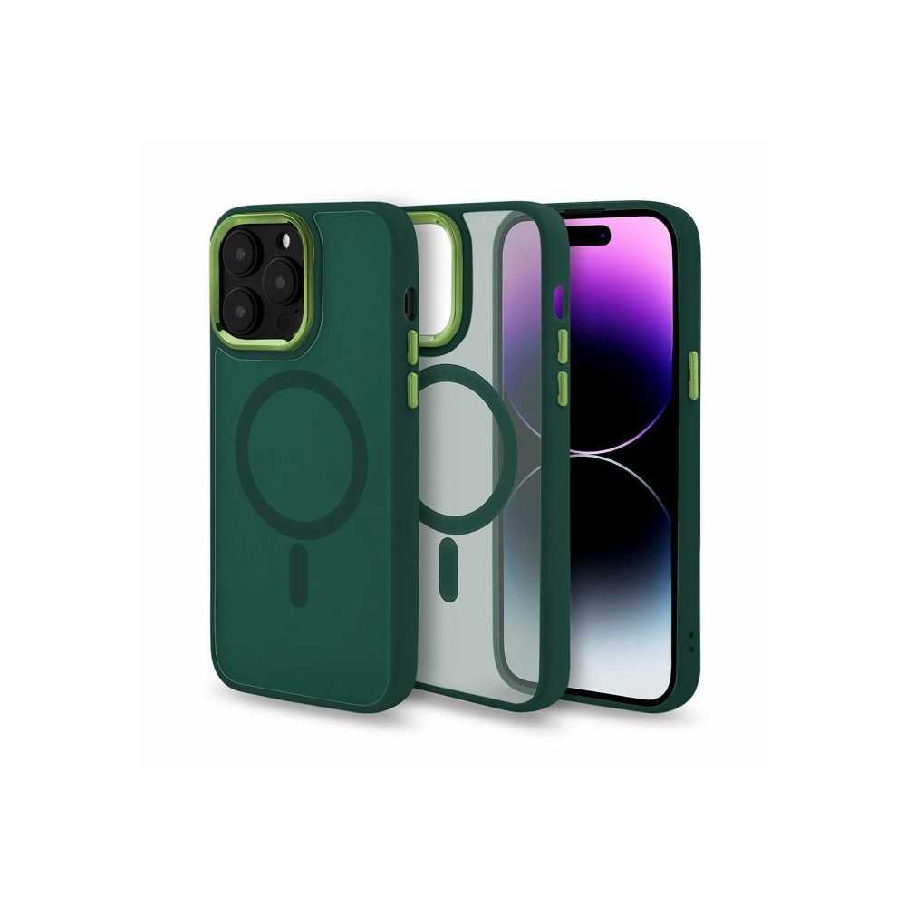 Cover MAGMAT MAGSAFE PER iPhone 15 VERDE Cover MAGMAT MAGSAFE PER iPhone 15 VERDE