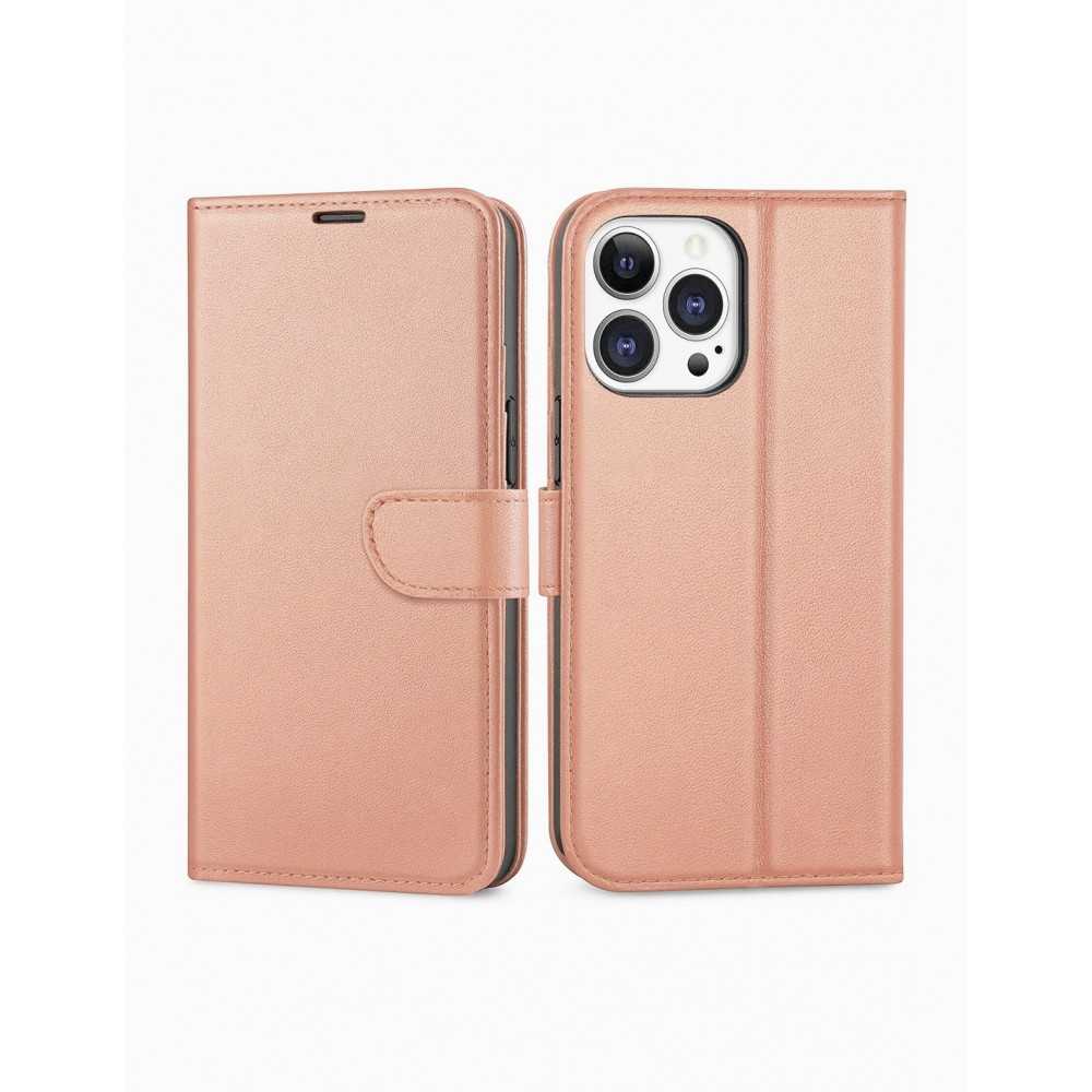COVER A LIBRO PER REDMI NOTE 9 COLORE ROSE'