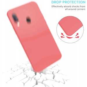 COVER IN SILICONE PER SAMSUNG A20 A30 COLORE ROSA