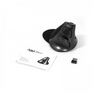 Mouse wireless con orientamento verticale ADJ Shark MW618 Mouse wireless con orientamento verticale ADJ Shark MW618