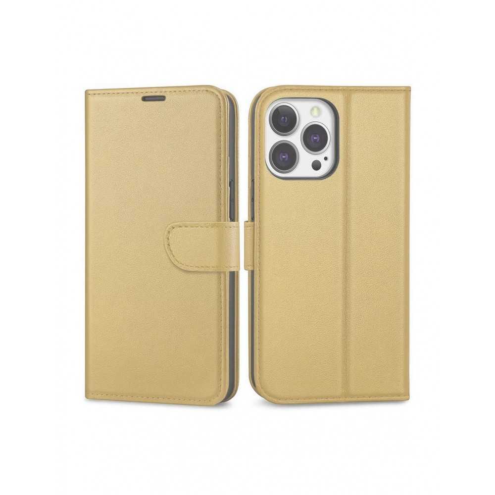 COVER A LIBRO PER SAMSUNG A53 5G COLORE ORO