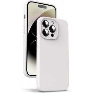 COVER IN SILICONE PER IPHONE 14 PRO MAX COLORE BIANCO