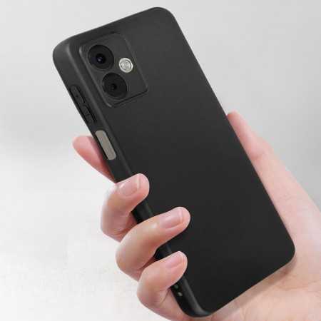 COVER PER MOTO G54 IN SILICONE NERO