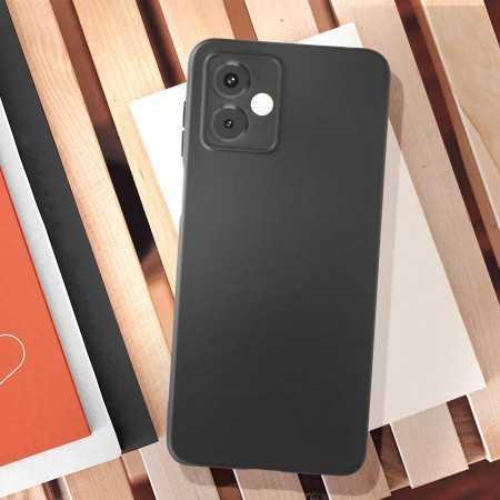 COVER PER MOTO G54 IN SILICONE NERO