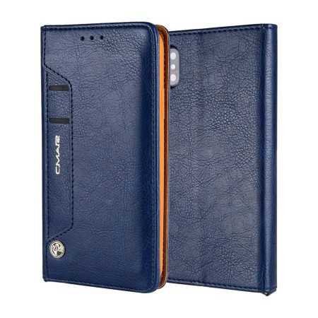 Cover a Libro CMAR2 per Samsung S9 Plus Colore Blu