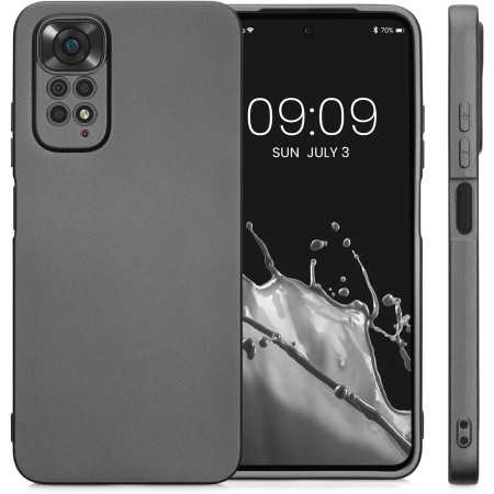 COVER SILICONE REDMI NOTE 12 4G 5G POCO PHONE X5 5G NERO