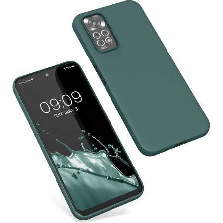 COVER SILICONE REDMI NOTE 12 4G 5G POCO PHONE X5 5G VERDE