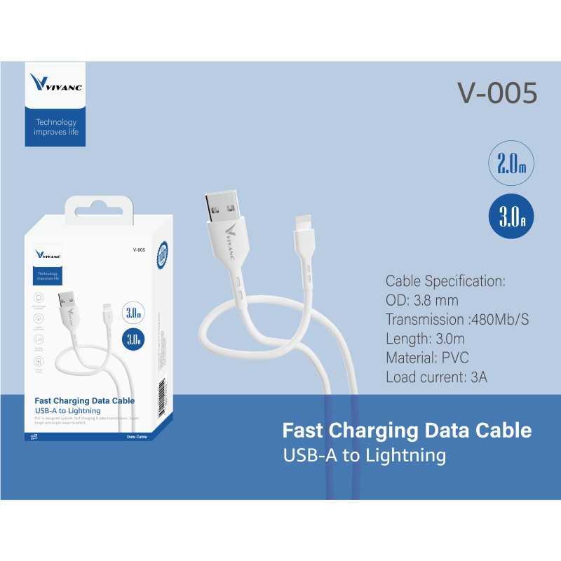CAVO LIGHTING DATI 2M 3A V003