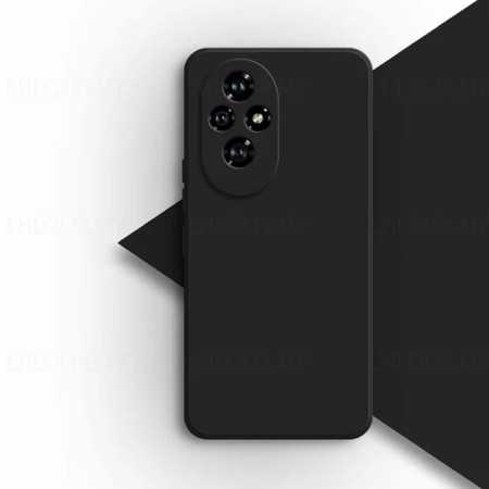 COVER PER HONOR 200 PRO IN SILICONE NERO