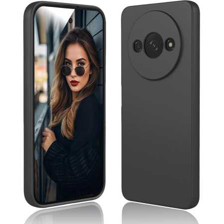 Cover in Silicone per Redmi A3 4G Colore NERO