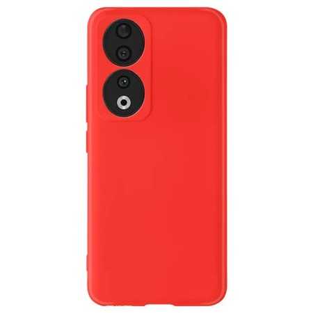 COVER PER HONOR X7B HONOR 90 SMART SILICONE ROSSO