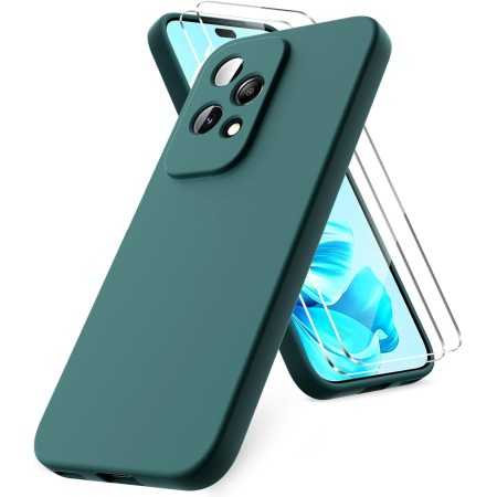 COVER SILICONE PER HONOR 200 LITE COLORE VERDE