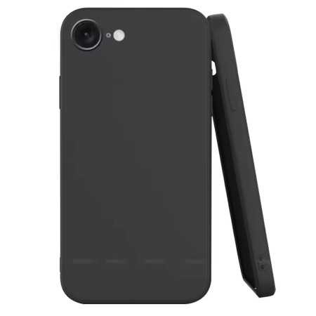 COVER PER IPHONE 16E SILICONE NERO