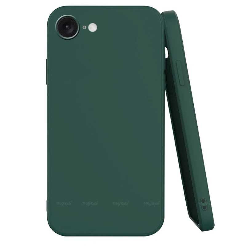 COVER PER IPHONE 16E SILICONE VERDE