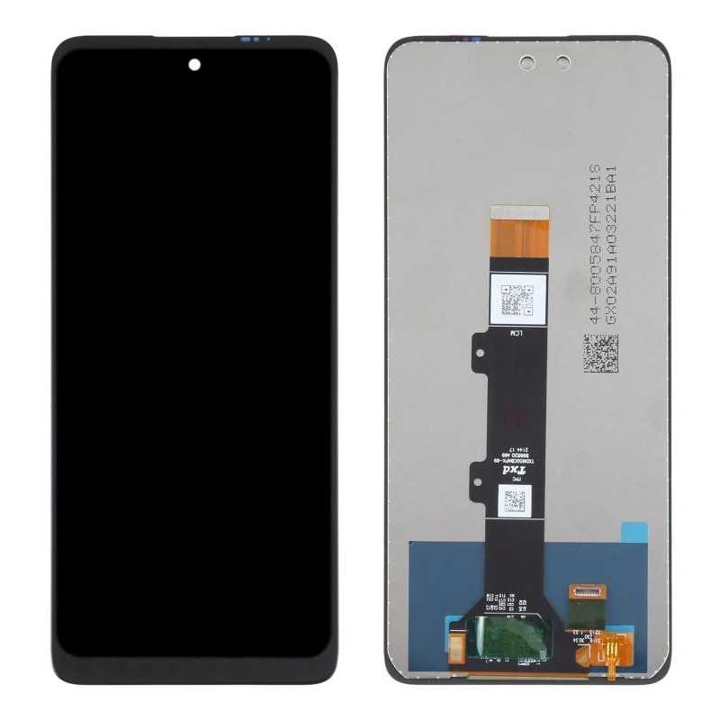 LCD PER MOTOROLA MOTO E32 XT2227 NERO ORIGINALE