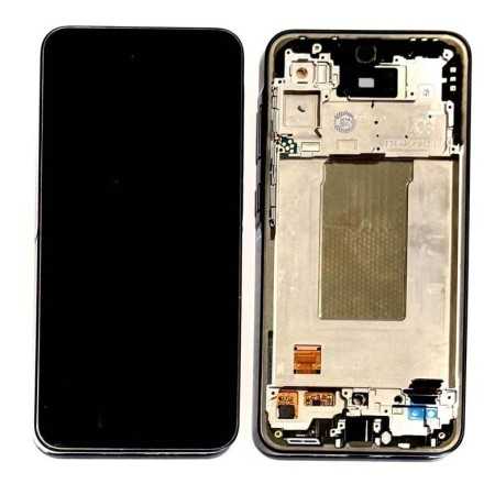 LCD PER SAMSUNG GALAXY A36 5G A366B NERO ORIGINALE