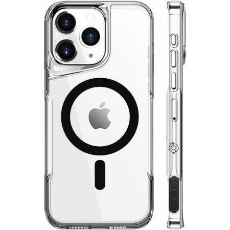 Custodia Premium Magsafe trasparente per iphone 13/14 BLACK