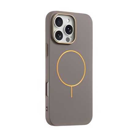 Magnetica Cover per iPhone 15 PRO SILICONE GREY