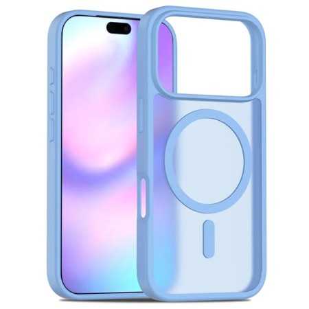 COVER PER IPHONE 17 PRO MAGSAFE AZZURRO