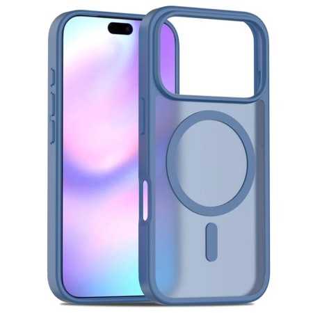 COVER PER IPHONE 17 PRO MAX MAGSAFE BLU