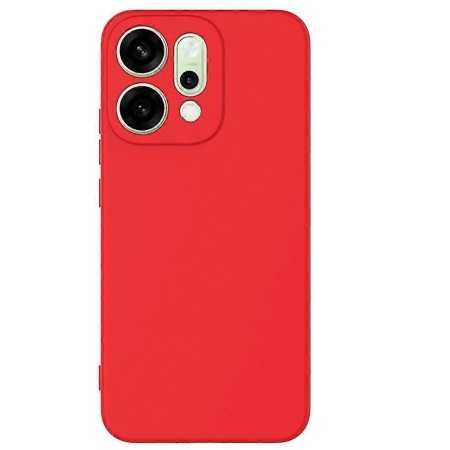 COVER PER OPPO RENO 14 5G PRO SILICONE ROSSO