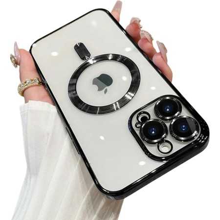 Cover Placcatura di lusso per iphone12 PM NERO